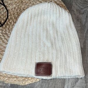 Love your Melon cream snow hat